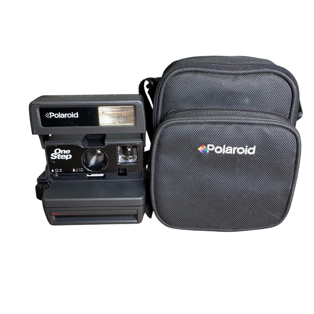 Polaroid OneStep 600 Instant Film Camera with Branded Padded Carrying Case Bag